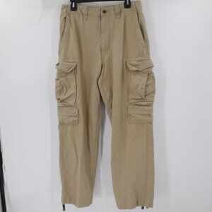 VTG Y2K Abercrombie & fitch pants Men's 30 fatigues cargo pockets army cotton